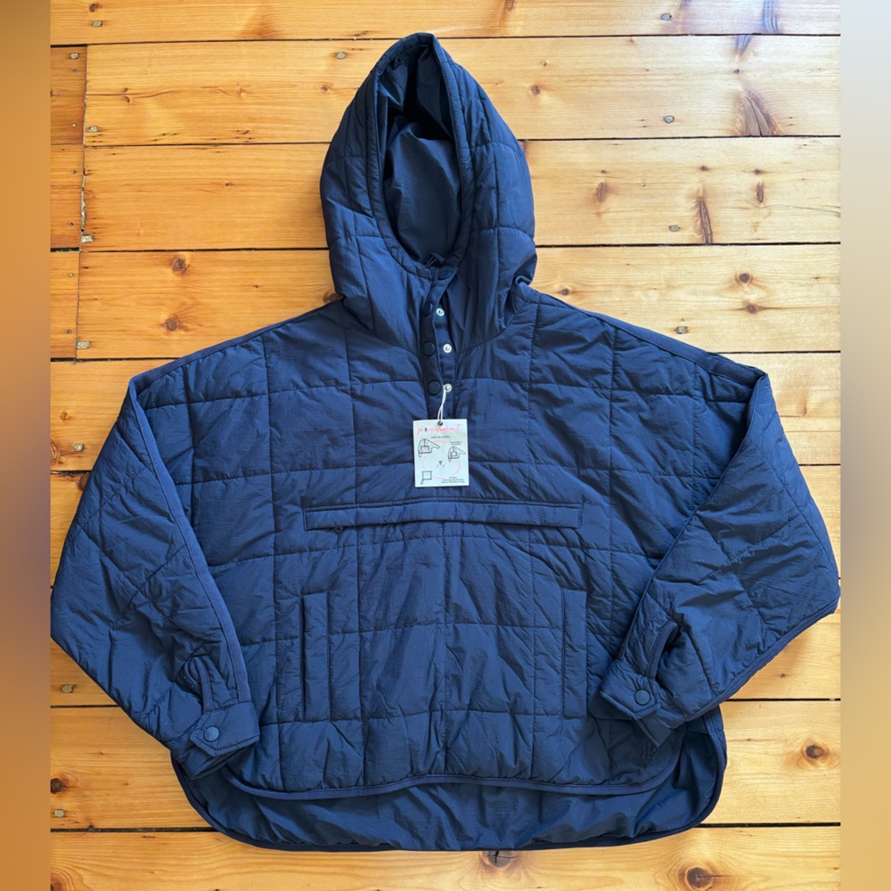 FP Movement by Free People Navy Puffer Jacket